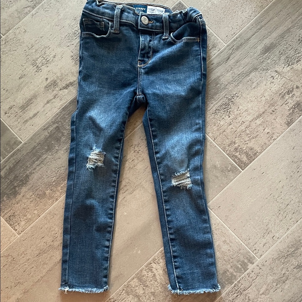 3/$20 Old Navy Toddler Blue Rockstar Jeggings